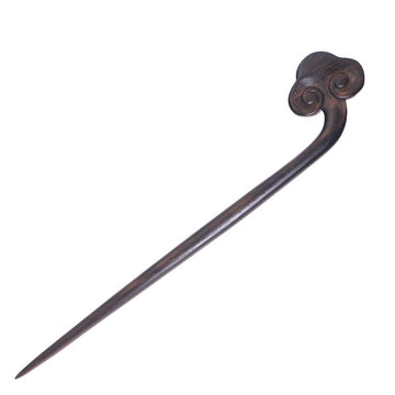 CrystalMood Handmade Wood Hair Stick Propitious Rosewood
